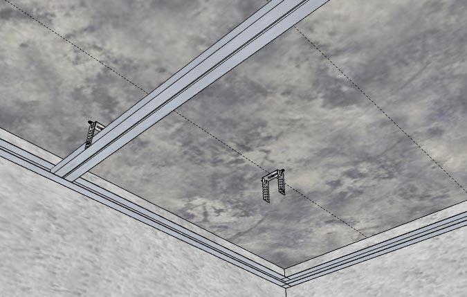 Установка гипсокартона: потолок (фото-инструкция)
