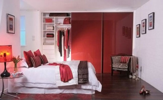 Красная спальня: особенности дизайна