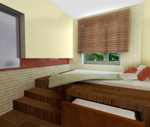 Дизайн интерьера узкой спальни: используем каждый метр пространства