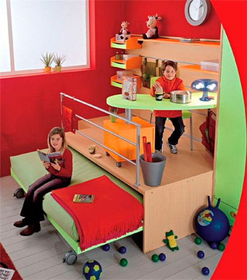 Детская комната для двоих детей: планирование и дизайн