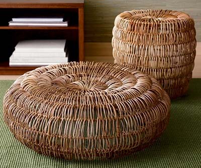 Плетеная мебель в интерьере: частичка живой природы у вас дома