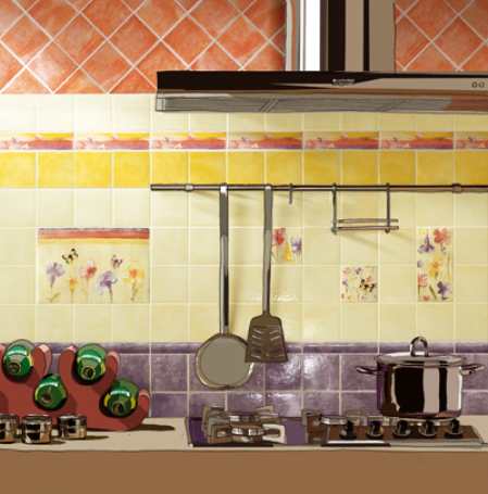 Как класть плитку на кухне: подробное описание процесса укладки кафельной плитки