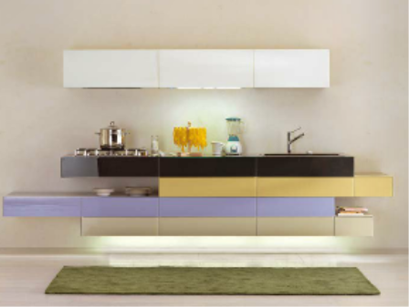 Кухонный модуль – назначение понятно, но вы даже не догадываетесь о блестящих дизайнерских решениях