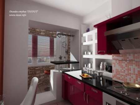 Дизайн кухни с балконом: 45 красивых идей в стиле &#171;сепаре&#187; и &#171;революшн&#187;