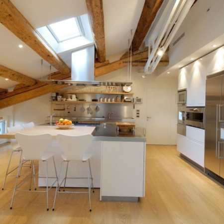 Дизайн интерьера кухни в частном доме: 30 вариантов обустройства