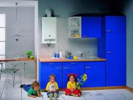 Маленькие кухни с газовой колонкой – кухни с проблемным размещением мебели