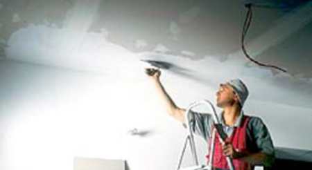 Подробная инструкция как правильно шпаклевать потолок